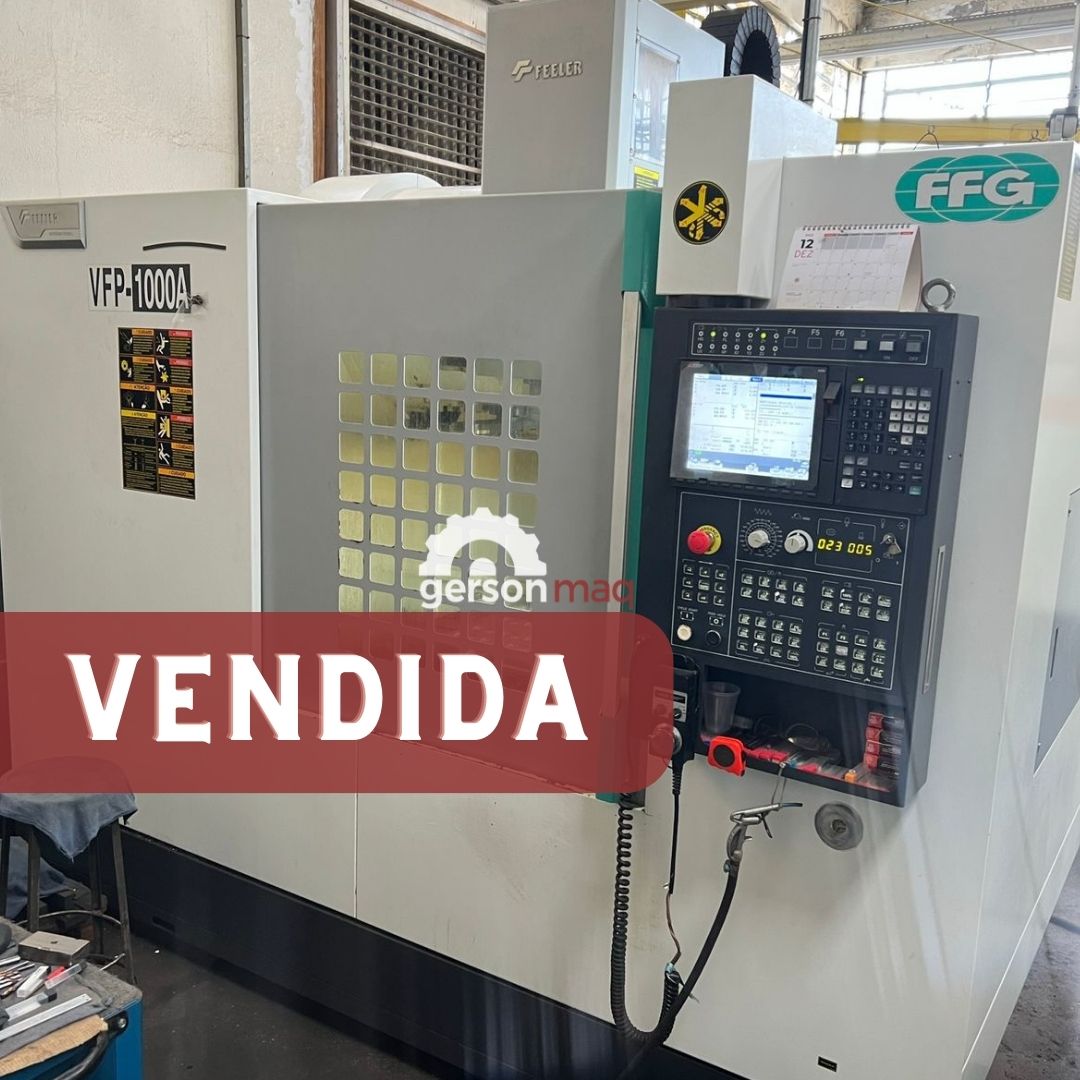 CENTRO DE USINAGEM FEELER VFP1000A ANO 2018